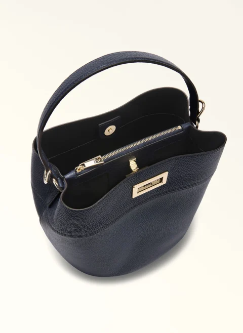 Чанта 'Bucket' Furla Amelia Ink Blue — снимка 4