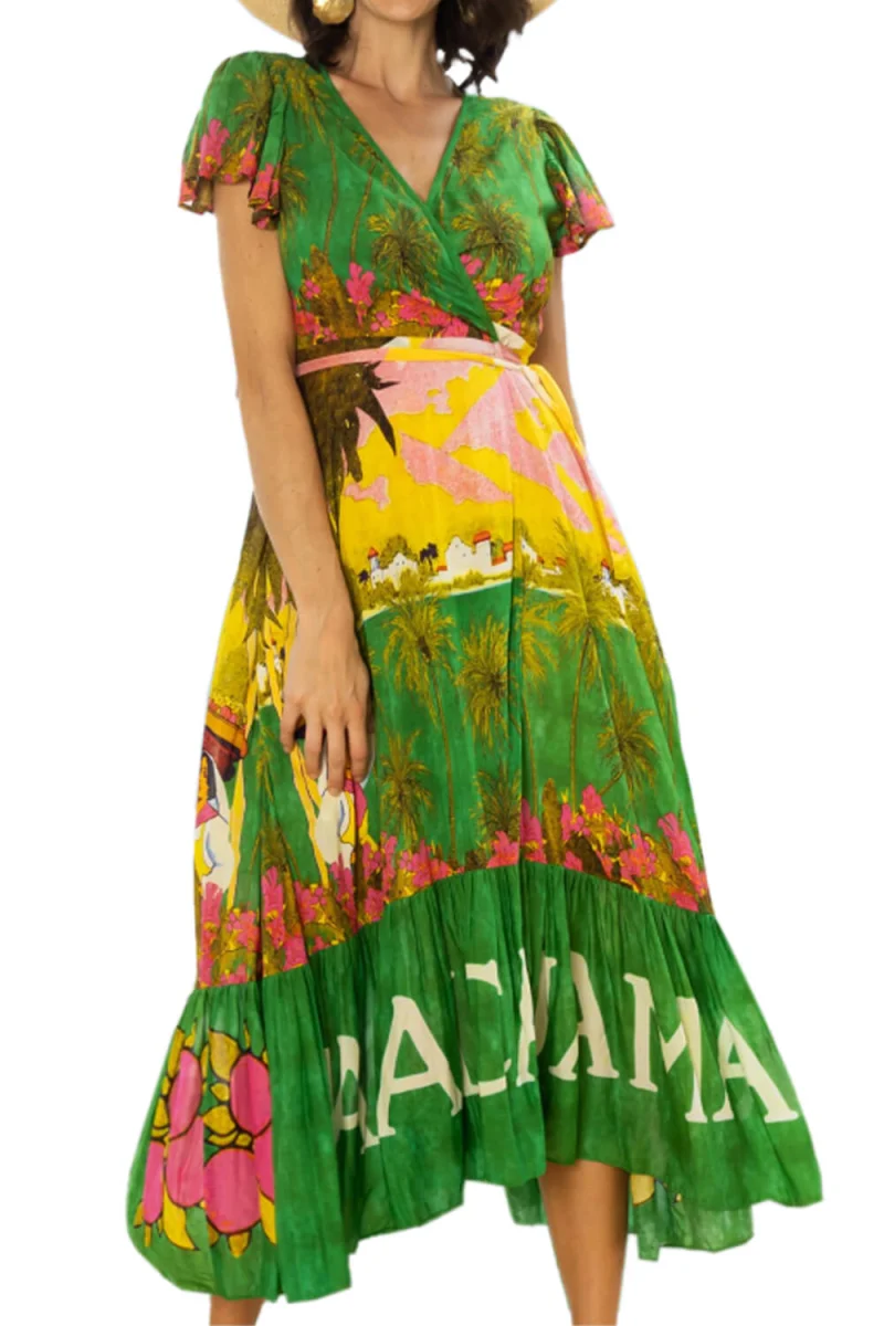 Рокля Jamaica S/L Maxi JAMAICAS/LMAXI-PNK pink