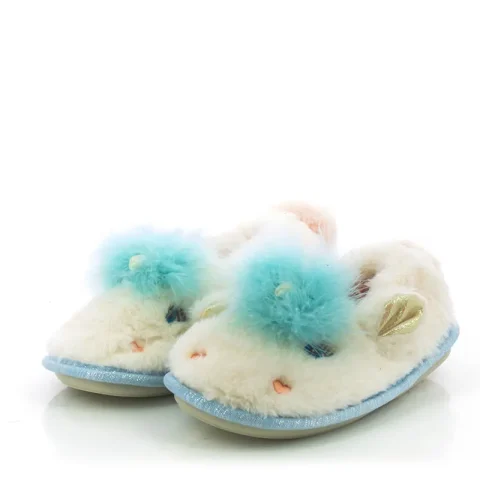 Чехли Момичета TWIGY – YY0412 HORSY WHITE — снимка 3
