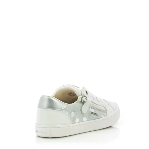 Сникърс Момичета GEOX – J02D5B C1002 JR KILWI GIRL OFF WHITE — снимка 2