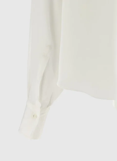 Риза от коприна Brunello Cucinelli — снимка 4