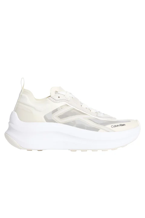 Sneakers Chunky Run HW0HW03005 05Z bright white/marshmallow/ecru — снимка 2