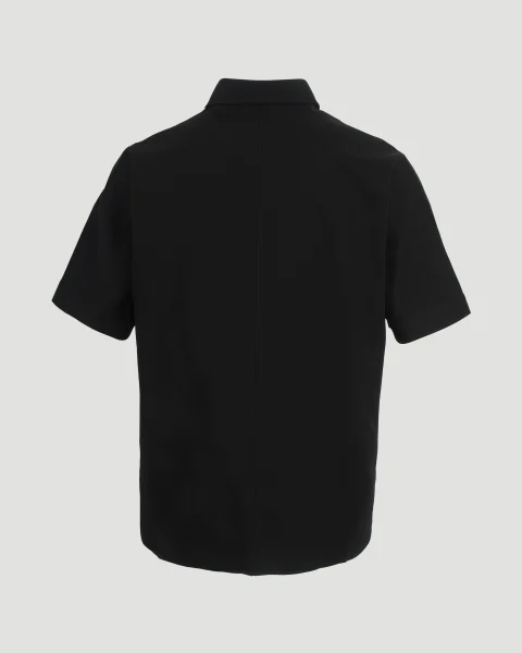 Couture Seam Shirt with Givenchy Paris Patch in Black — снимка 3