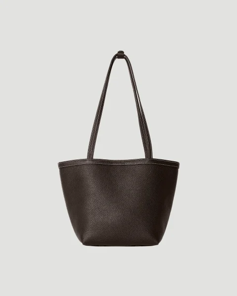 Medium Park Tote Stitch Bag in Leather