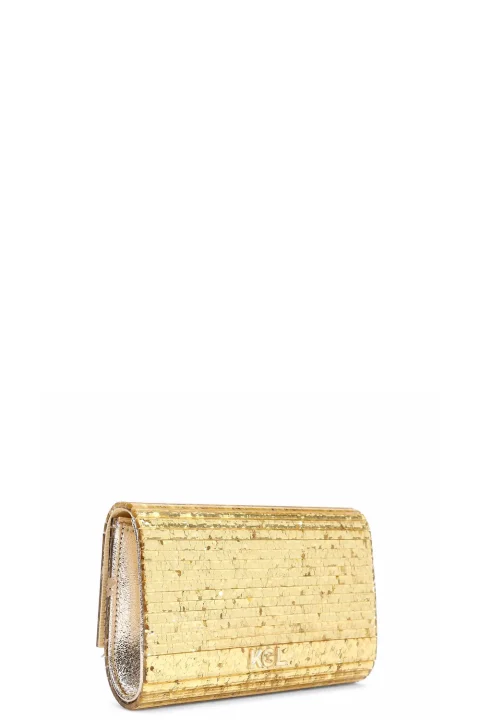 Чанта Party Eagle Clutch Drench 8764061979 61-gold — снимка 2