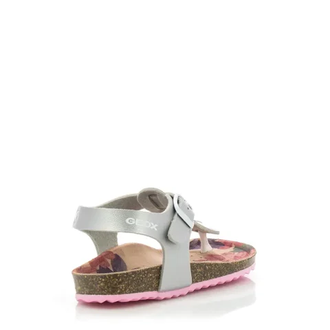 Сандали Момичета GEOX – J258MB 000NF J ADRIEL GIRL SILVER_1 — снимка 2