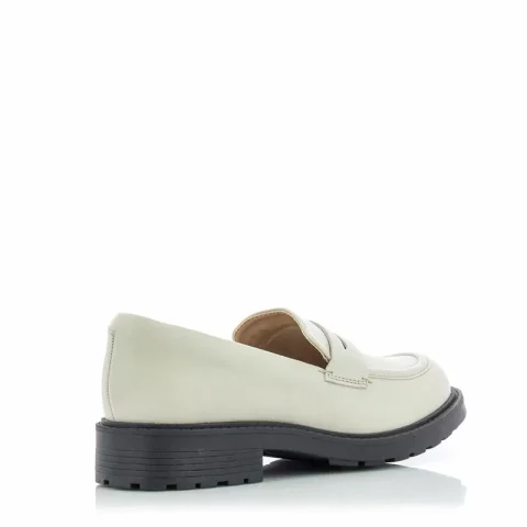 Дамски Лоуфър CLARKS – 26177778 ORINOCO2 PENNY IVORY LEATHER — снимка 3