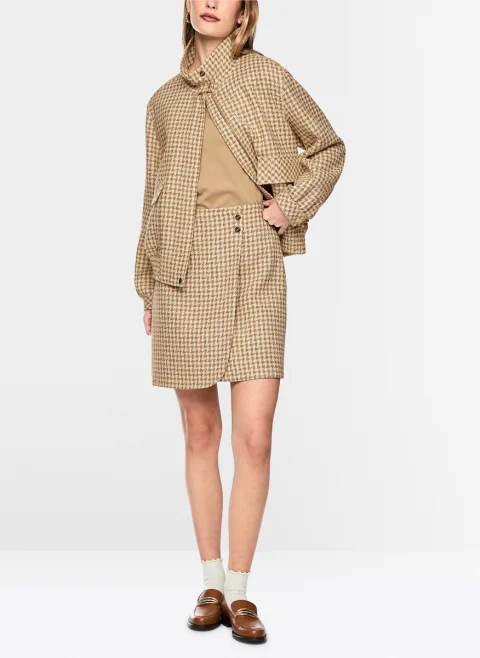 Мини пола 'Houndstooth' Marc Cain Collections — снимка 2