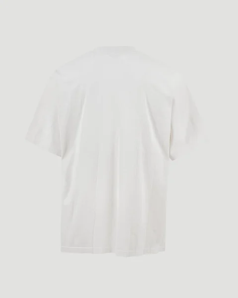 Logo T-Shirt in Cream — снимка 5