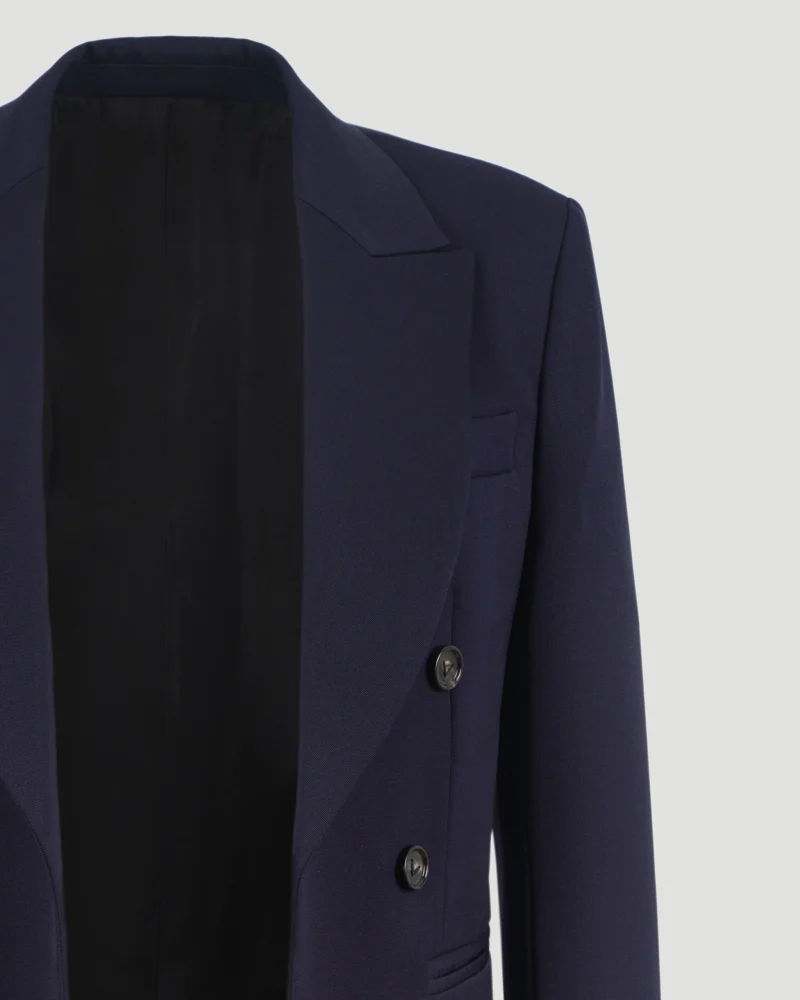 Sartorial Wool Jacket in Navy — снимка 3