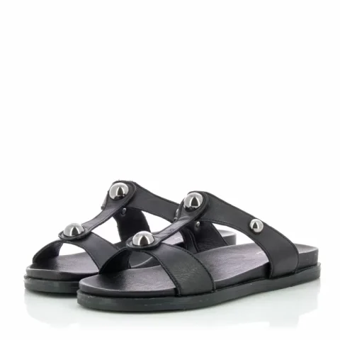 Дамски Равни Чехли MODA IN PELLE – 25041ONEY BLACK 01 — снимка 3