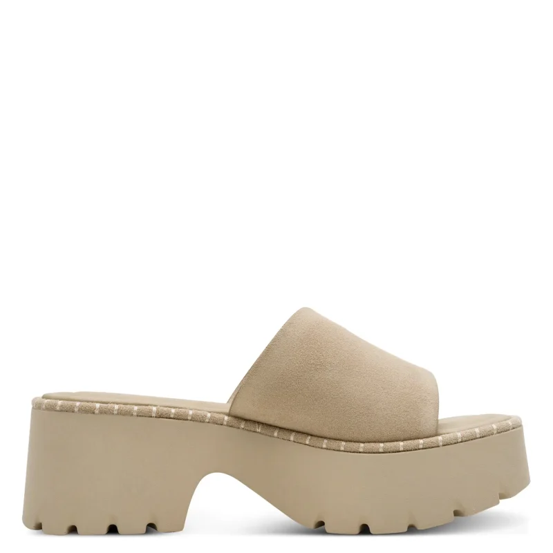 Дамски Чехли На Платформа TAMARIS – 1-27235-46-341 TAUPE — снимка 2