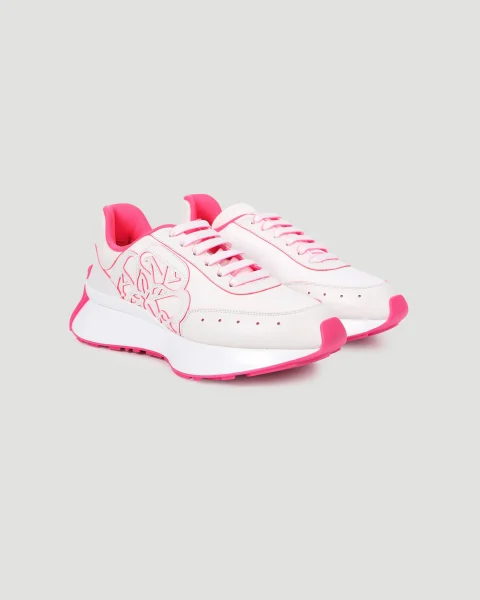 Sprint Runner in White and Pink — снимка 2