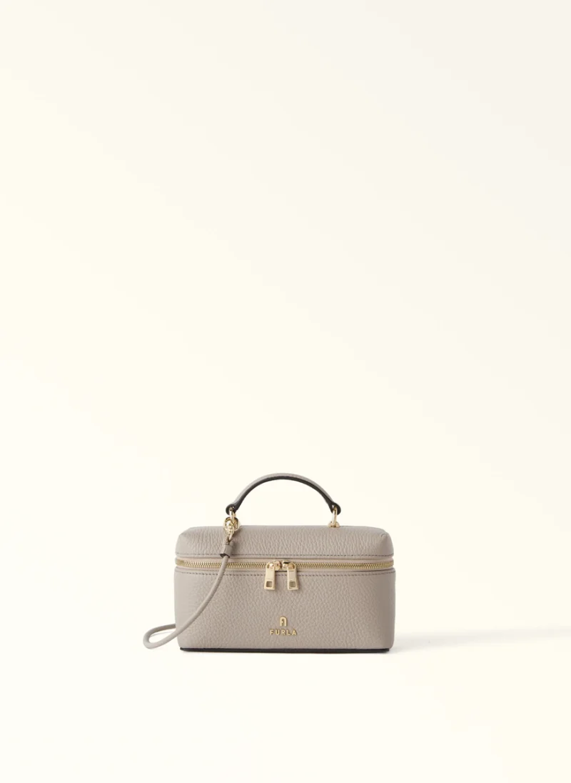 Мини чанта Furla Camelia Cachemire Gray