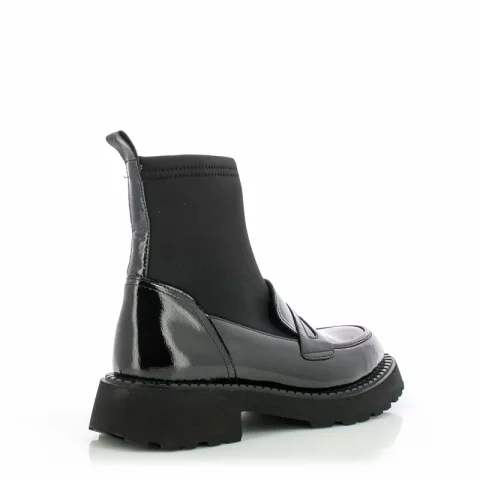 Дамски Равни Боти CARLO FABIANI – 257402418 BLACK — снимка 2