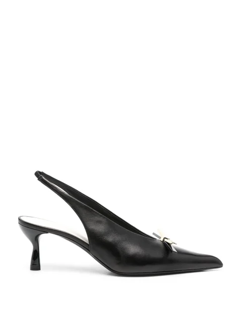 Обувки на ток с панделка Lanvin