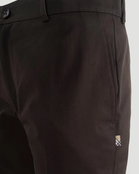 Cotton Chinos in Clove Brown — снимка 2
