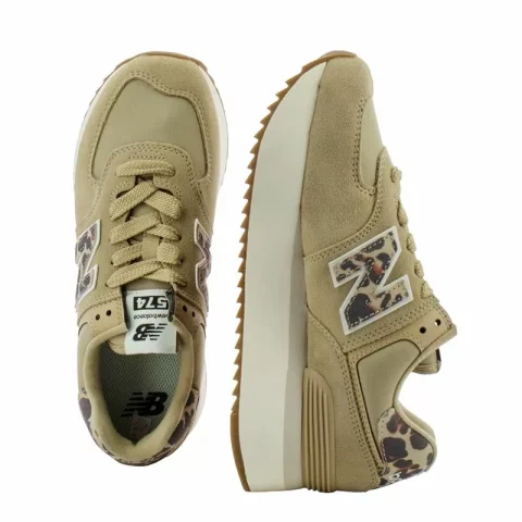 Дамски Сникърс NEW BALANCE – WL574ZDC BEIGE — снимка 5