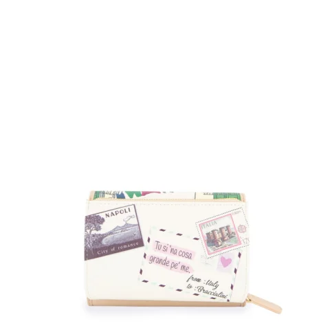 Дамски портфейл Cartoline Napoli Braccialini — снимка 6
