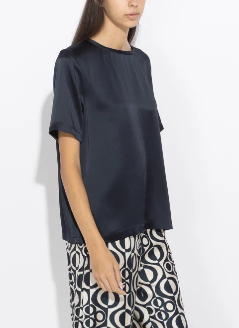Сатенирана блуза 'S Max Mara Smmrea — снимка 5