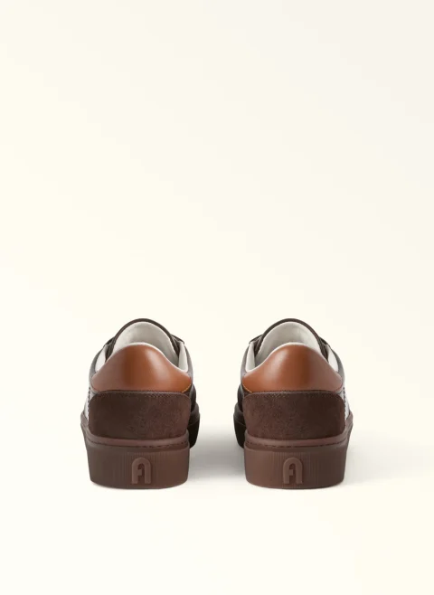 Кожени кецове Furla Allegra Cioccolato — снимка 3