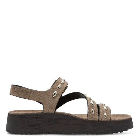 Дамски Равни Сандали TAMARIS – 1-28421-46-341 TAUPE — снимка 2