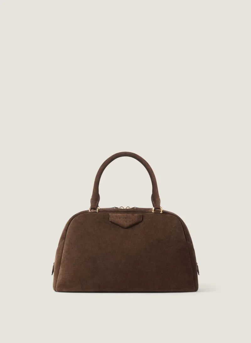 Велурена чанта 'Antigona East-West Bowling' Givenchy