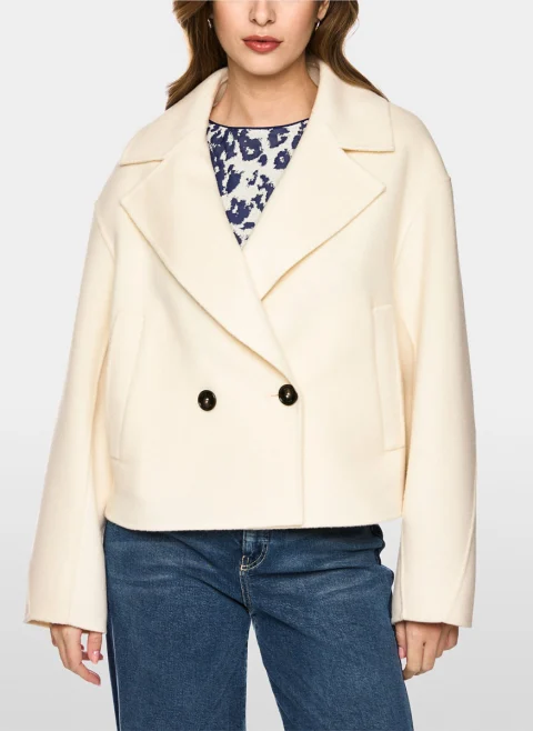 Късо палто от вълна Marc Cain Collections — снимка 2