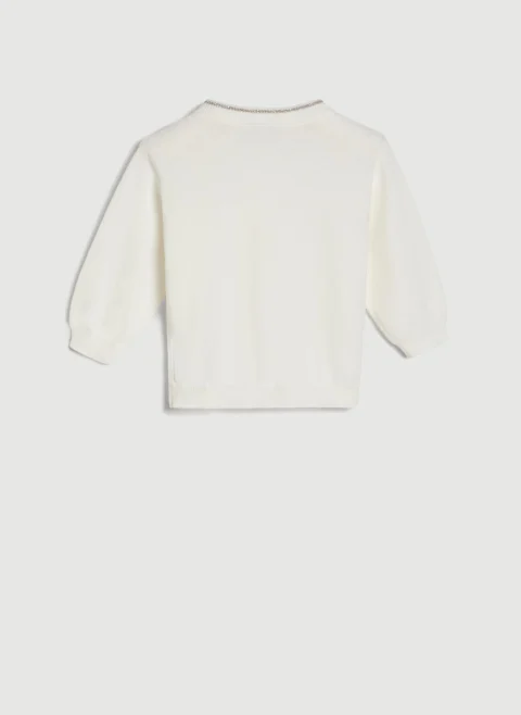 Жилетка от памук Brunello Cucinelli Kids — снимка 3