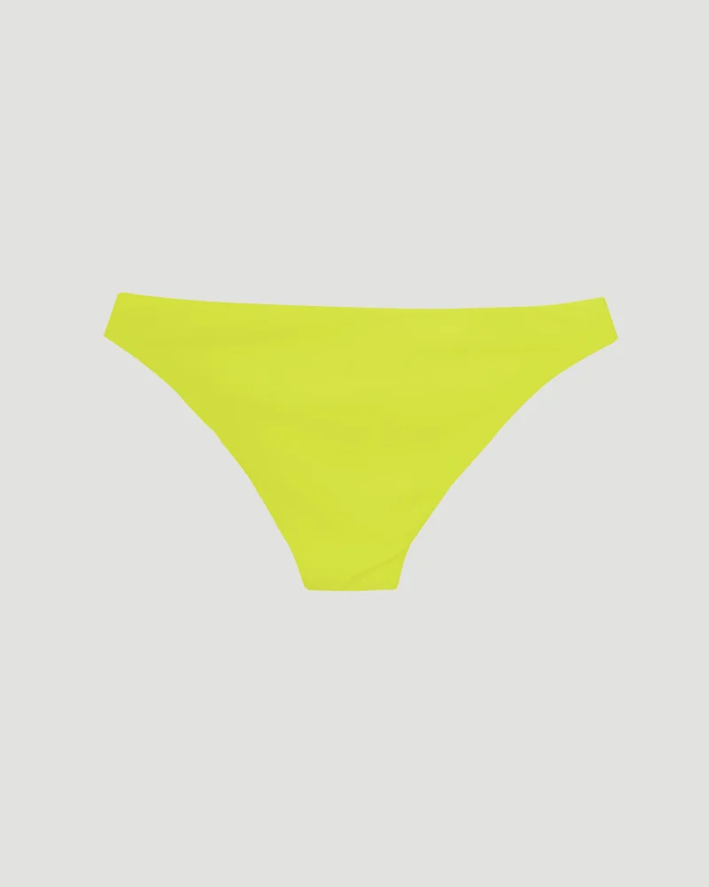 Two Pieces Swimsuit in Lime Yellow — снимка 5