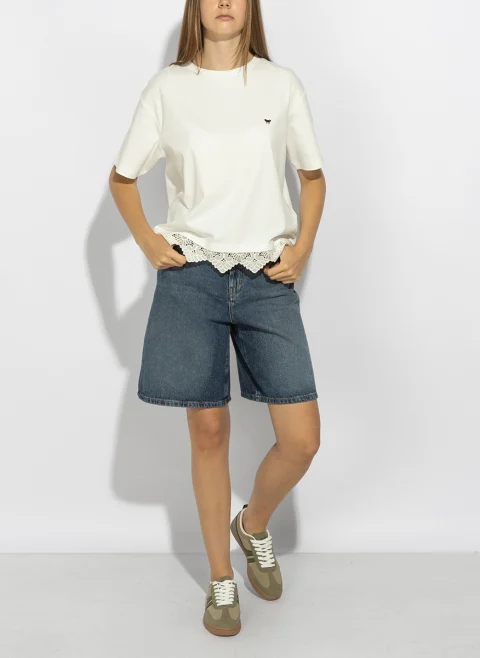 Тишърт 'Boxy fit' Weekend Max Mara Wkdsala — снимка 9