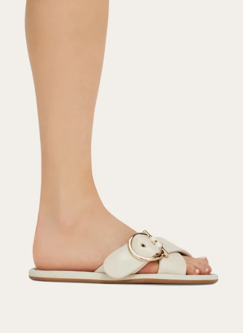 Чехли от естествена кожа Ferragamo — снимка 6