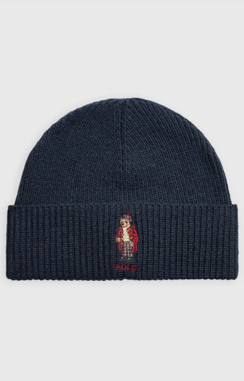 Плетена шапка Polo Bear