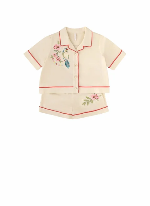 Риза с бродерия 'Aster' Zimmermann Kids — снимка 5