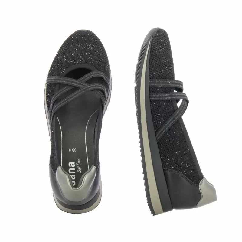 Дамски Ежедневни Jana Softline – 8-22173-42 020 BLACK/PEWTER — снимка 5