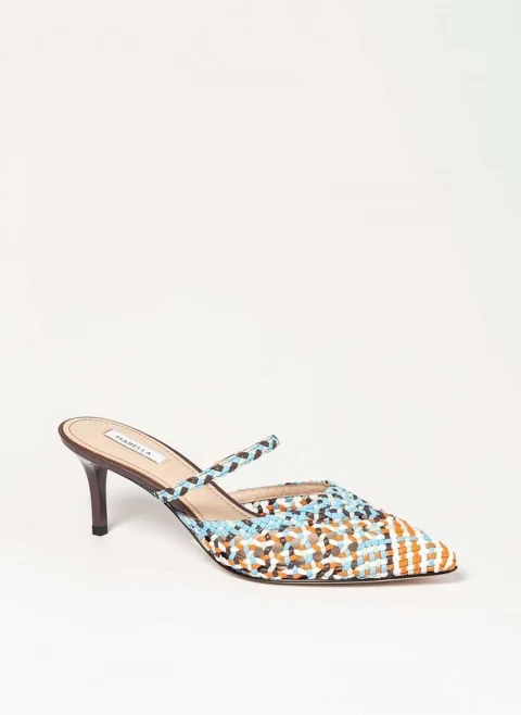 Обувки на ток 'Woven Mules' Marella Elgar — снимка 7
