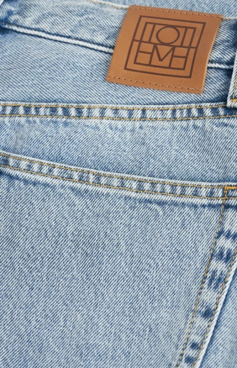 Classic Cut Denim Full Length in Cool Blue — снимка 2