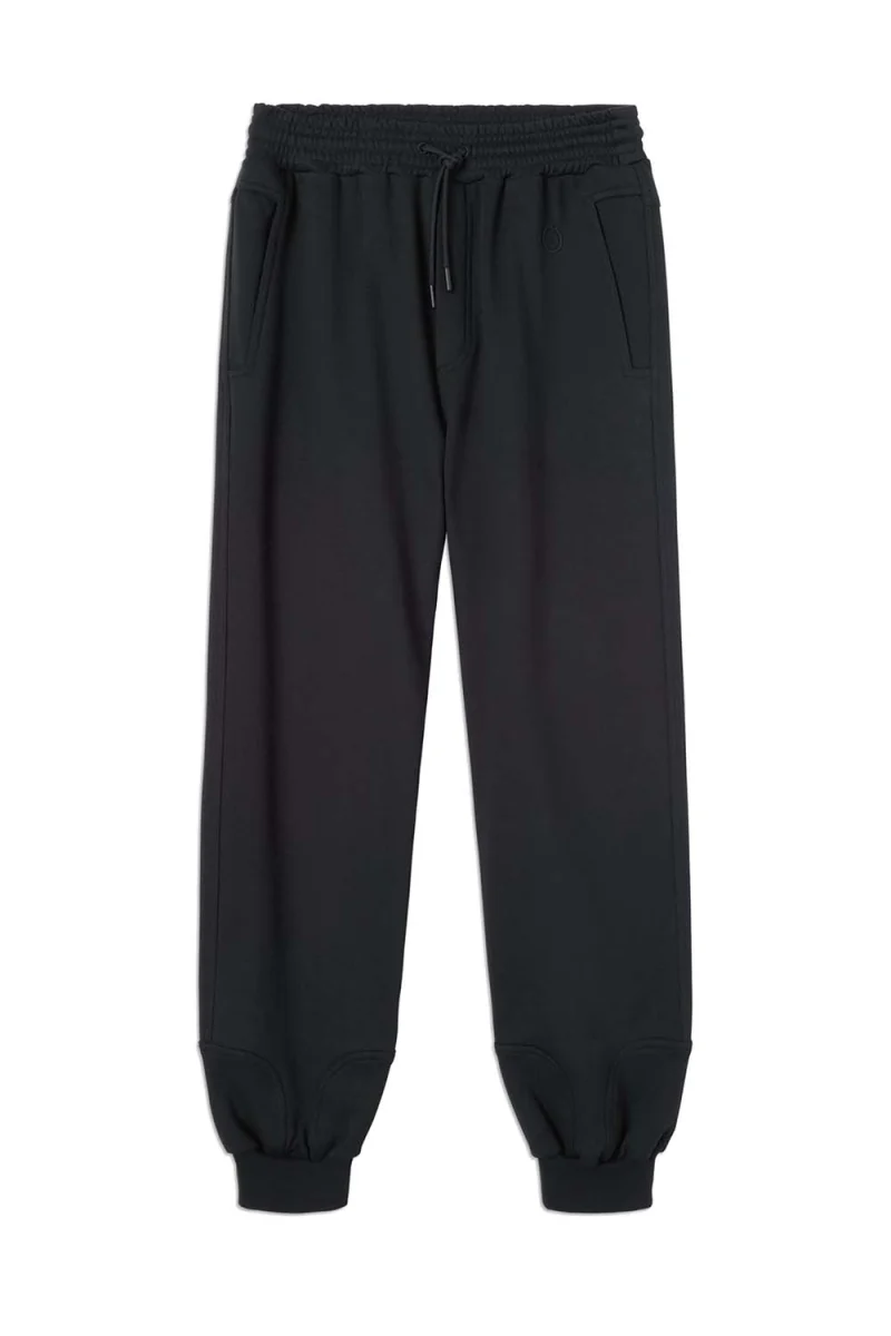 Спортни панталони 52P003221T006158 Trousers Jogger Logo Patch Cotton Fleece k299 black