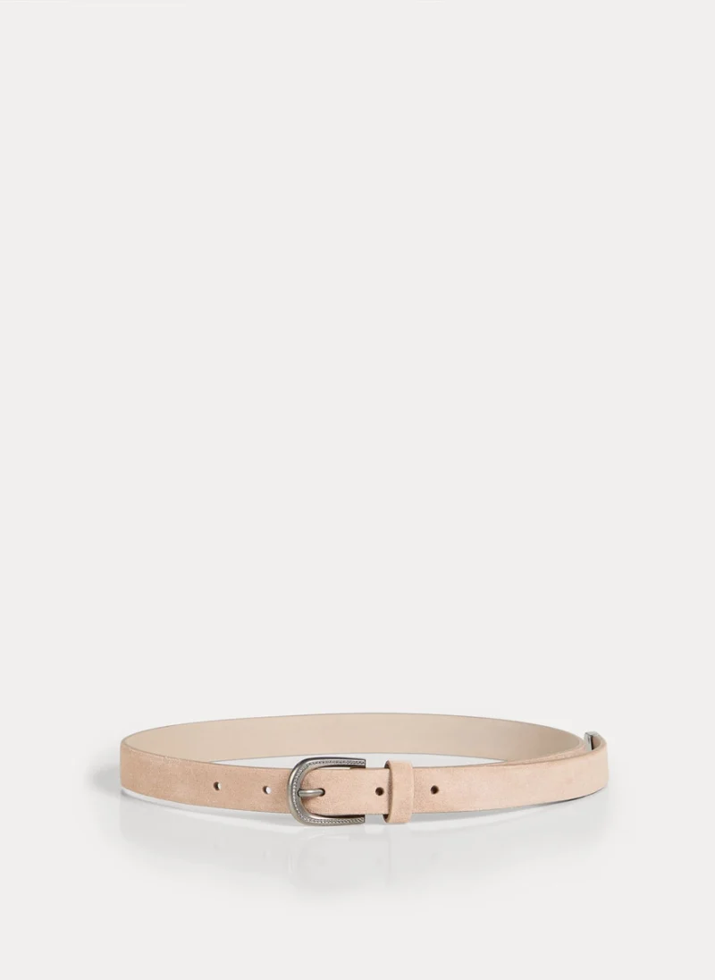 Колан от велур Brunello Cucinelli Kids L