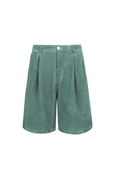 Suede Shorts