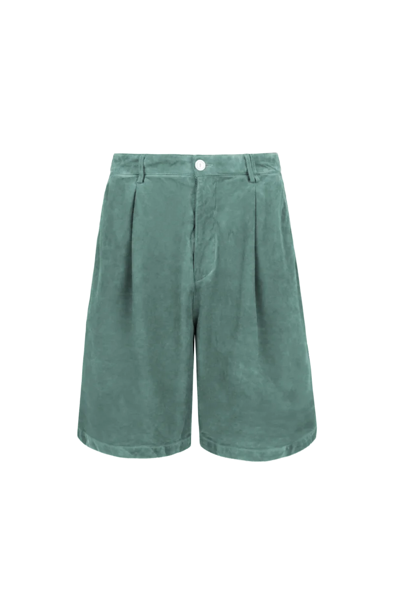 Suede Shorts