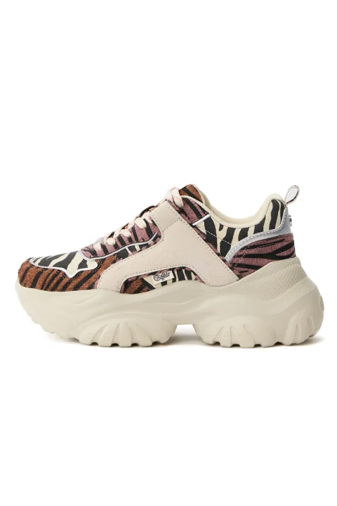 Sneakers Bliss BUF1636589 brown/white/tiger