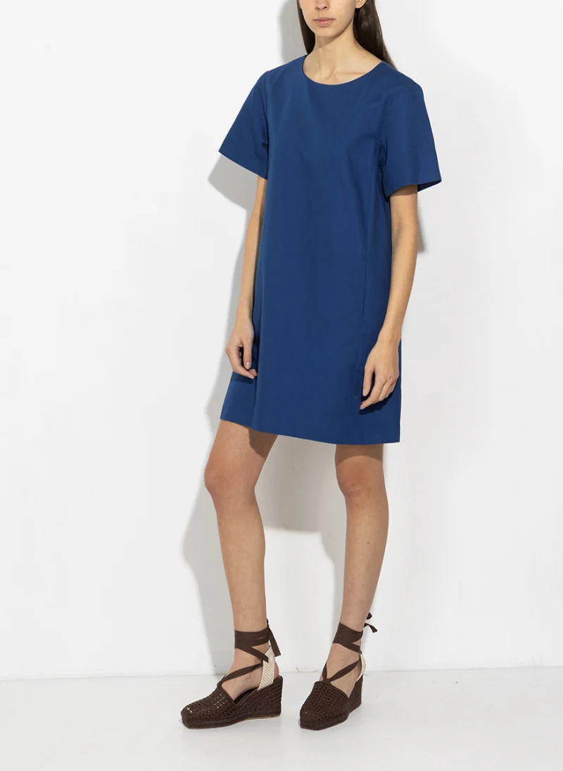 Къса рокля от памук Weekend Max Mara Wkdaloa