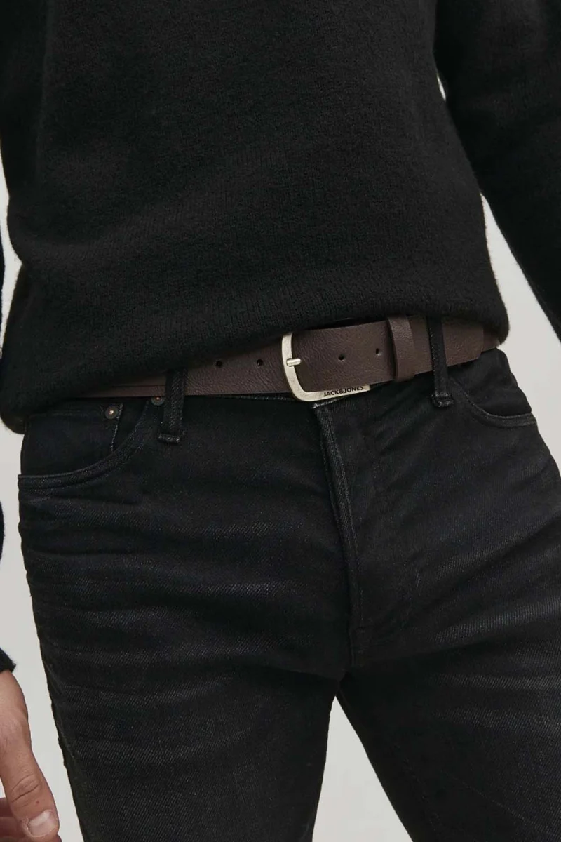 Колан Jacharry 12120697 19-1111 TCX black coffee — снимка 2