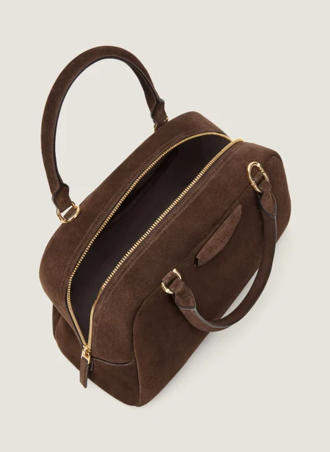 Велурена чанта 'Antigona East-West Bowling' Givenchy — снимка 4