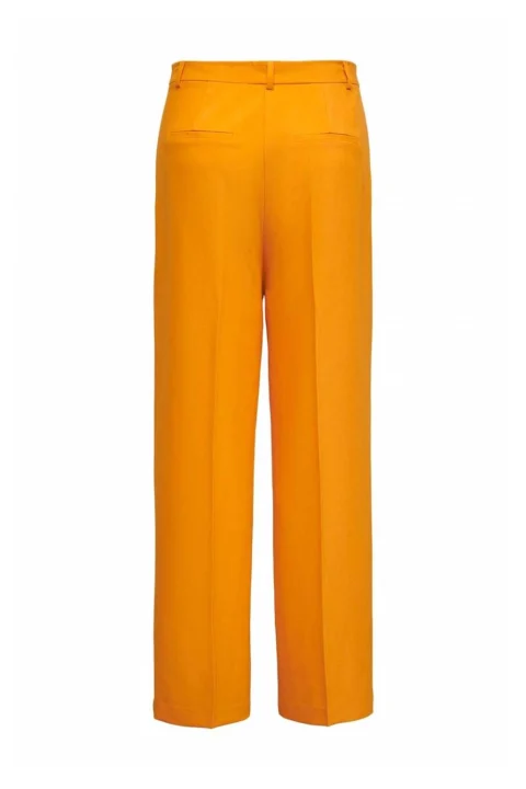 Панталон Onlmathilde Hw Wide Pant Tlr Noos 15279728 15-1153 TCX apricot — снимка 2