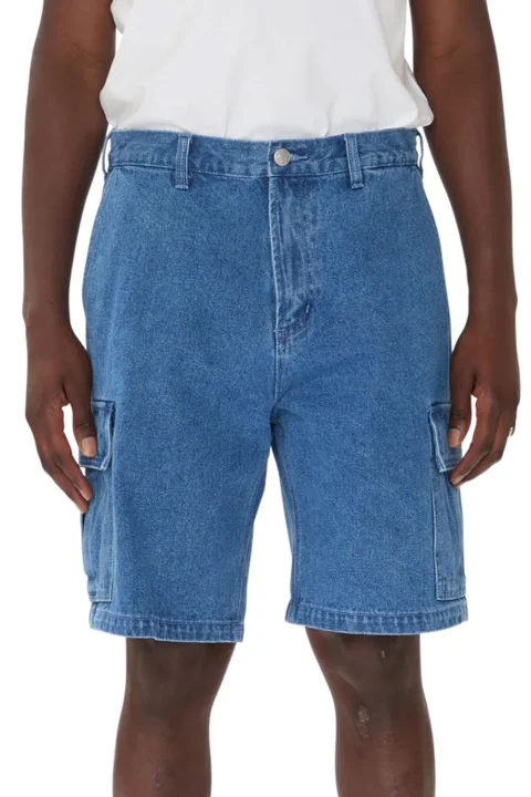 Бермуда Bigwiggy Denim Cargo 172100085 LIN light indigo — снимка 2