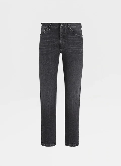 Деним 'Stone washed' Zegna — снимка 4