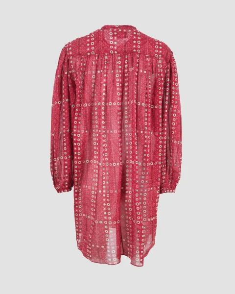 Printed Cotton Dress — снимка 2