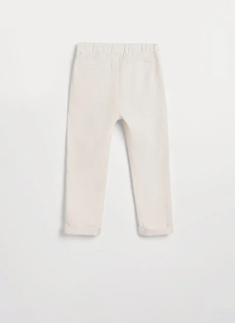 Панталон с връзки Brunello Cucinelli Kids 12+ — снимка 2